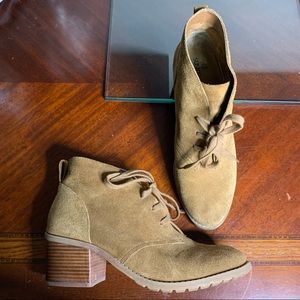 Susina Suede Leather Booties